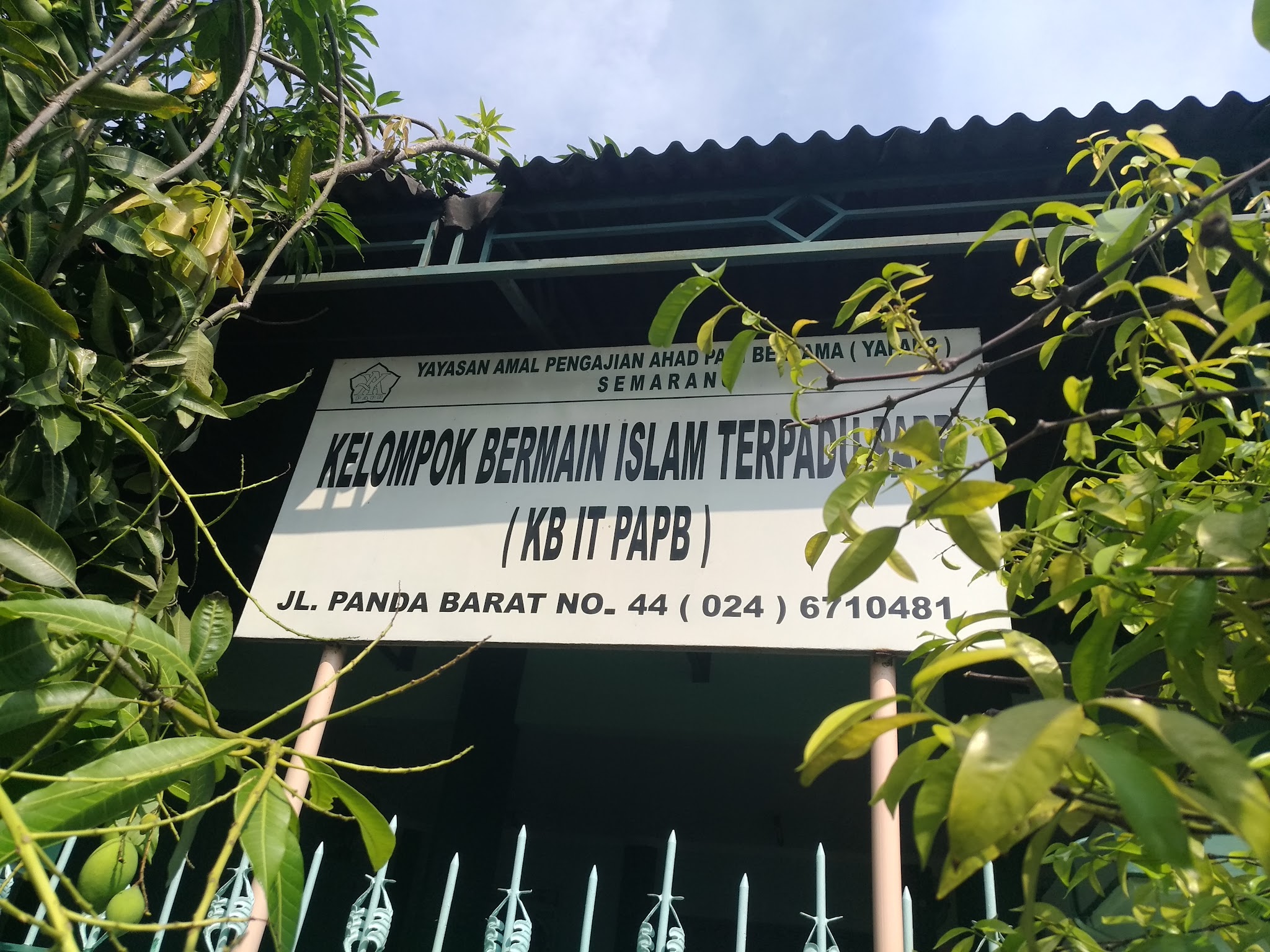 TAMAN PENITIPAN ANAK PAPB